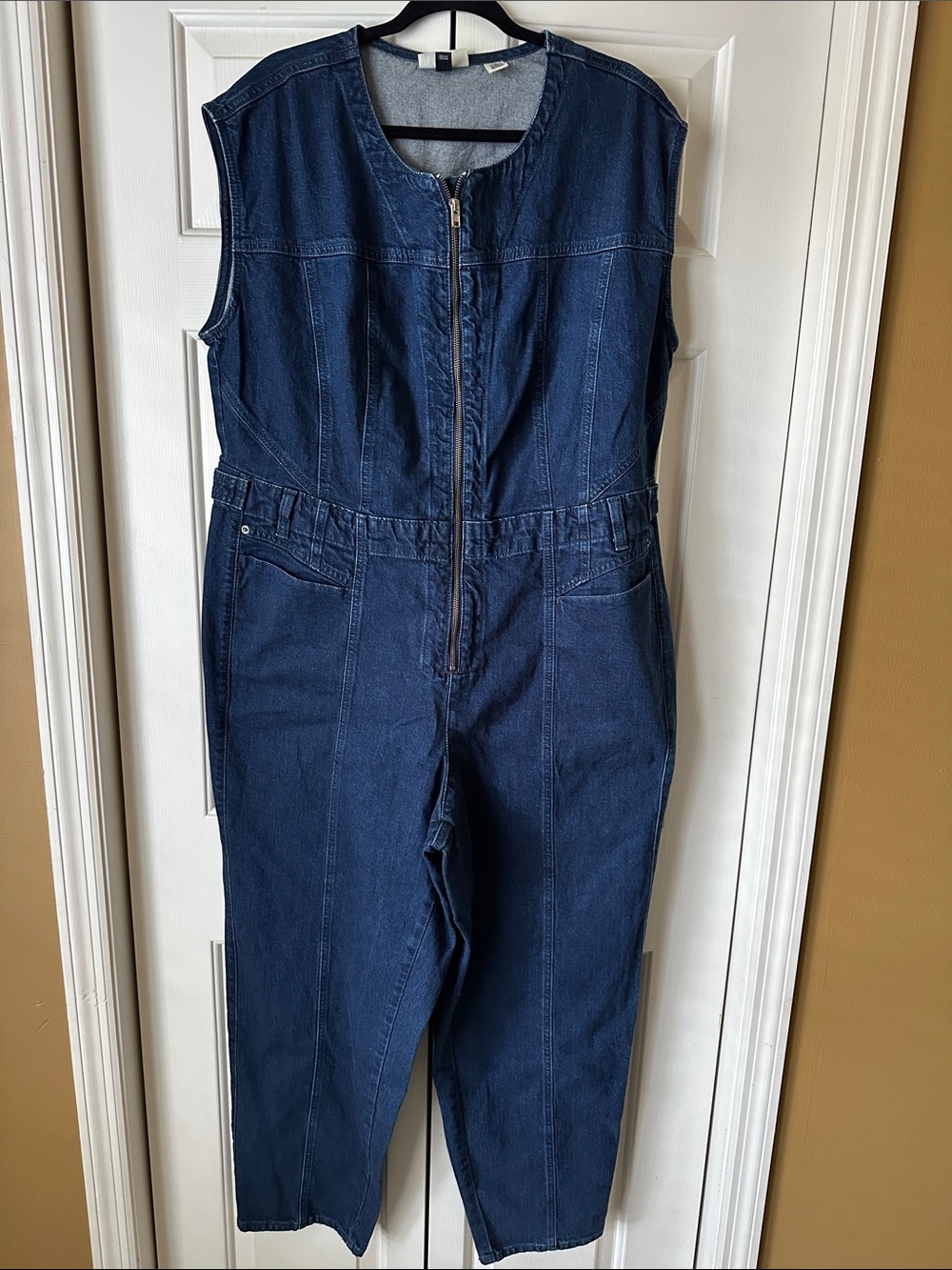 Universal Thread Dark Blue Denim jumpsuit